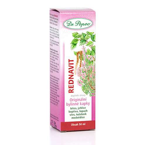 Dr.Popov Herbal drops Rednavit 50 ml